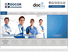 Tablet Screenshot of docorcomunicacion.es